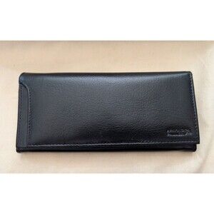 Arnold Palmer Sheep Skin Big Umbrella Logo Series Long Wallet Men's Business